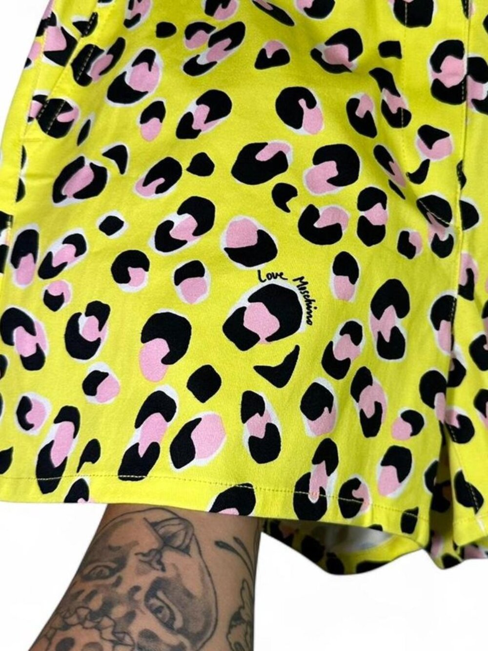 Love Moschino Leopard Print Shorts - Picture 2 of 7